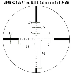 VORTEX VIPER HST 6-24x50 SFP