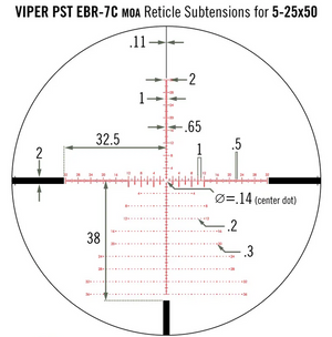 VORTEX VIPER PST Gen II 5-25x50 FFP