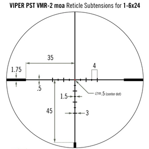 VORTEX VIPER PST Gen II 1-6x24 SFP