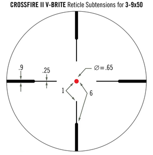 VORTEX CROSSFIRE II 3-9x50 SFP