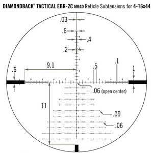 VORTEX DIAMONDBACK TACTICAL 4-16x44 FFP
