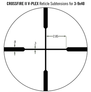 VORTEX CROSSFIRE II 3-9x40 SFP